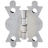 Merriway BH06197 (4 Pcs) Butterfly Hinge Chrome Plated 50mm -