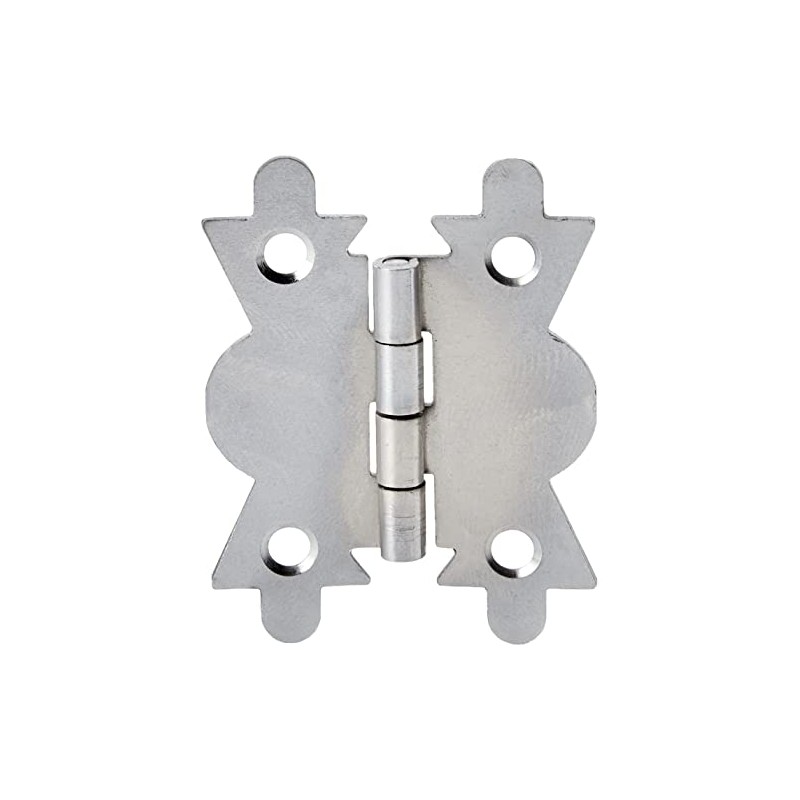 Merriway BH06197 (4 Pcs) Butterfly Hinge Chrome Plated 50mm -