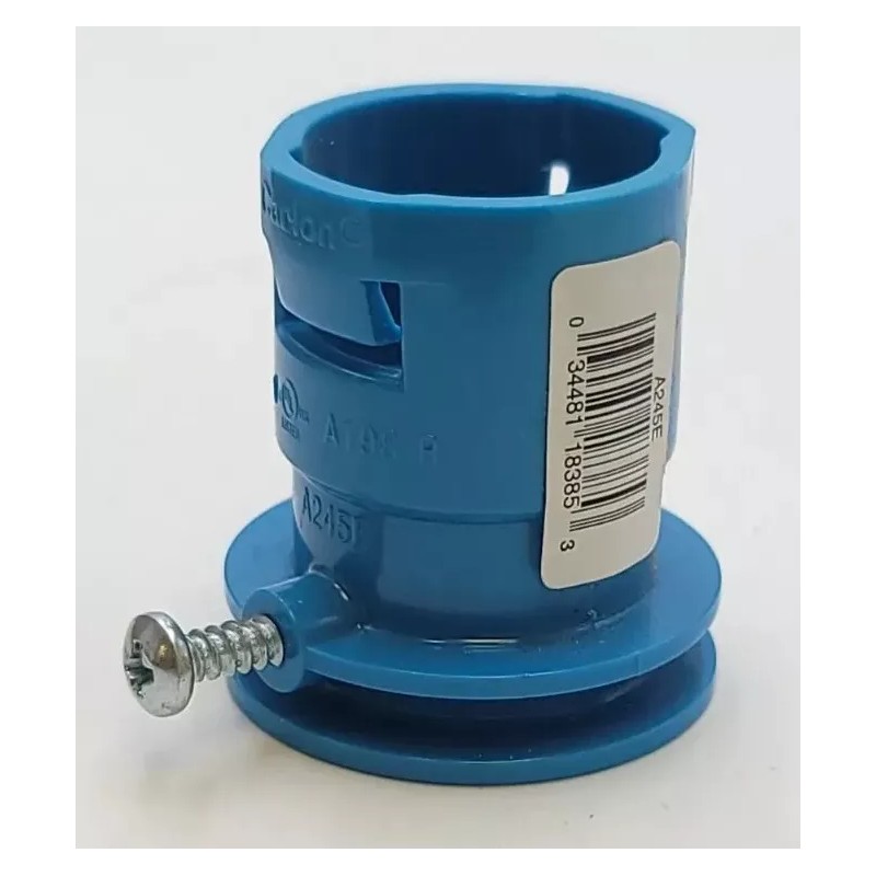 Carlon 3/4" ENT to EMT Adapter A245E-CAR Blue Non Metallic