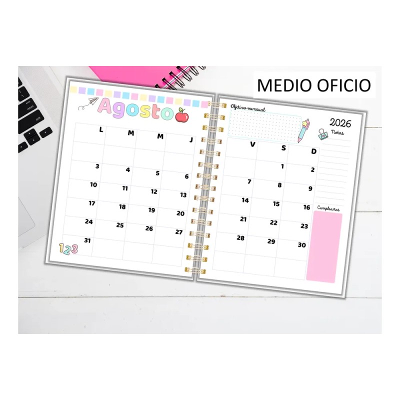 Agenda Docente Mod. Meryta 2026-2027