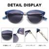 DUCO 1221 Women's Sunglasses, Polarized Lenses, UV 400 Protection, Stylish,