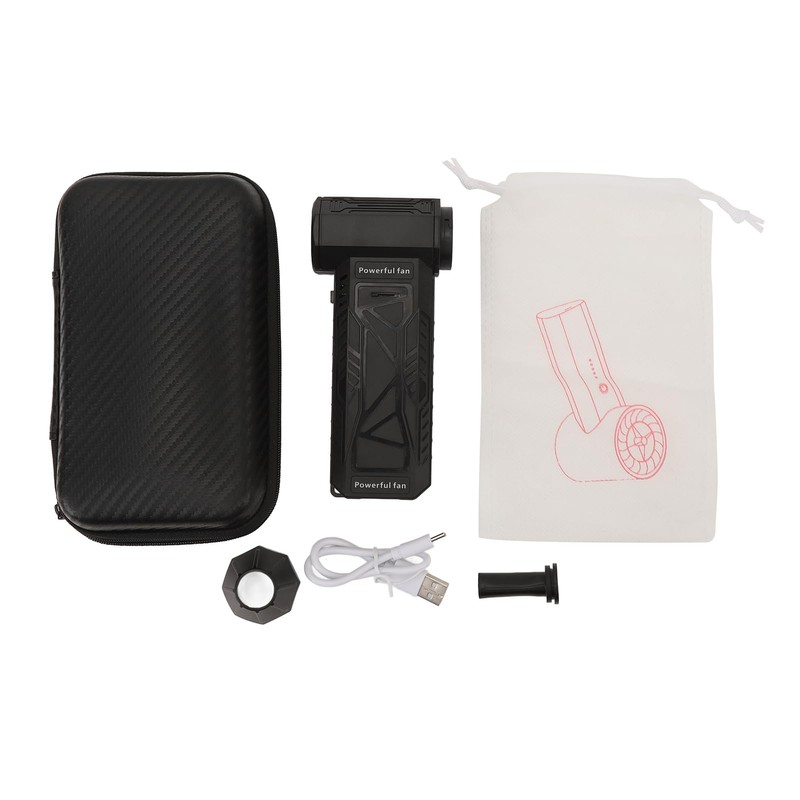 Generic Portable Air Blower Super Jet Fan, 150000RPM Mini Turbo