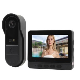 Video Doorbell Intercom System 1080P Camera 4.3 Inch Color Display for Home Security