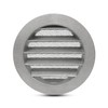FRESH SPEED 6 inch Grey Round Metal Air Vent -