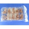 Apres Gel-X Neutrals Sculpted Lila Coffin Short Tips 150Pcs -