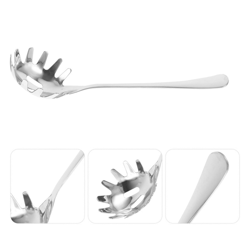 Ciieeo Stainless Steel Noodle Spoon Multi-Purpose Kitchen Tool for Draining