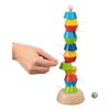 Goki 56752 Tugie Balance Tower Shapes and Colors, Multicoloured