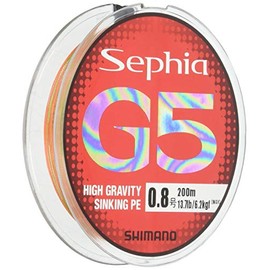 Shimano PE Line Sepfia G5 200m 0.8 Multi Color PL-E65N Fishing Line