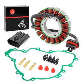 Stator + Cover Gasket Compatible with Polaris Ranger RZR XP 900 1000 Turbo PRO RS1 General 1000 2013-2023 4015340 4015292 4013990 4013970 4013013 4014839 4014406 4014402