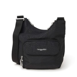 Baggallini Criss Cross, Black Zebra
