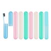 AIAG 8 Pack Toothbrush Cases Travel Toothbrush Holder Portable Toothbrush