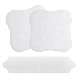 16 Almohadillas Lactancia de hidrogel,Parches de Hidrogel para Lactancia,Almohadillas de Lactancia para Enfriar Pezones con lanolina,Pegatinas de...  
