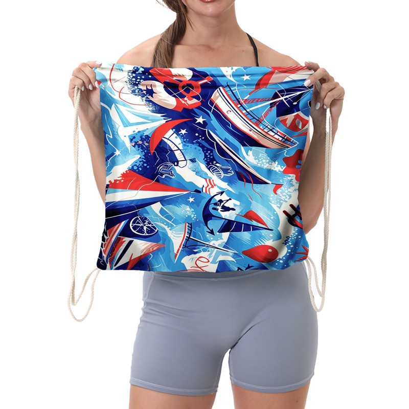 Beach Towel Backpack 2 in 1 Summer Large Lightweight Beach