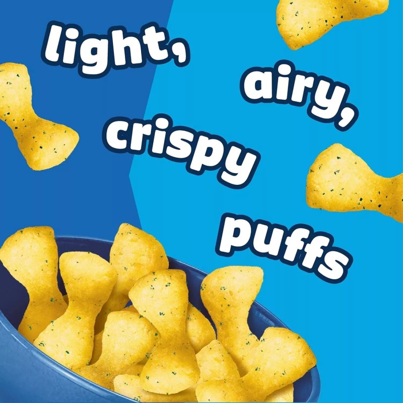 Pringles Mingles Puffed Snacks Sharp White Cheddar & Ranch Cheese