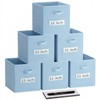 Anyoneer Storage Bins, (Set of 6) 11 Inch Cube Storage