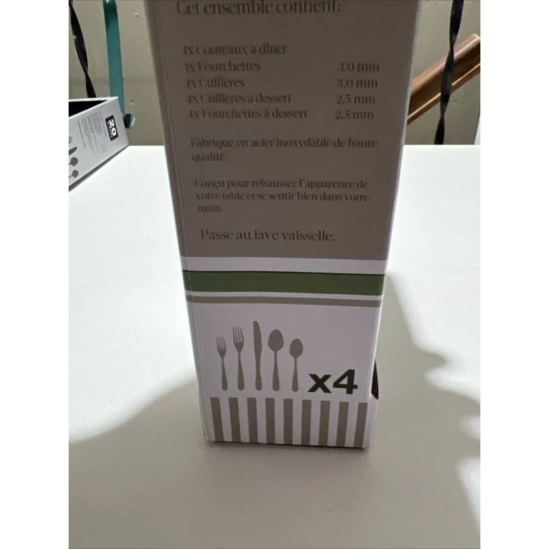 Brandani Italy Flatware Set 20 Piece High Quality Stainless Steel