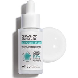 Suero en ampolla de glutatión y niacinamida LIPO GLUTA NIAC CEN™ 31,3% 1,35 FL.OZ/Cuidado de la piel coreano, Hidratación duradera, Mejora la elasticidad de la piel, Revitaliza para suavizar y