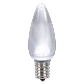 Vickerman C9 Ceramic LED Pure White Bulb, Package of 25