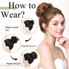 Purplelf Messy Bun Hair Piece, Claw Clip Bun Hair Pieces