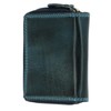 Chiemsee Leather Wallet Petrol, petrol
