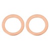 X AUTOHAUX Hose Bolt Connection 2 Sets 16 mm Hollow