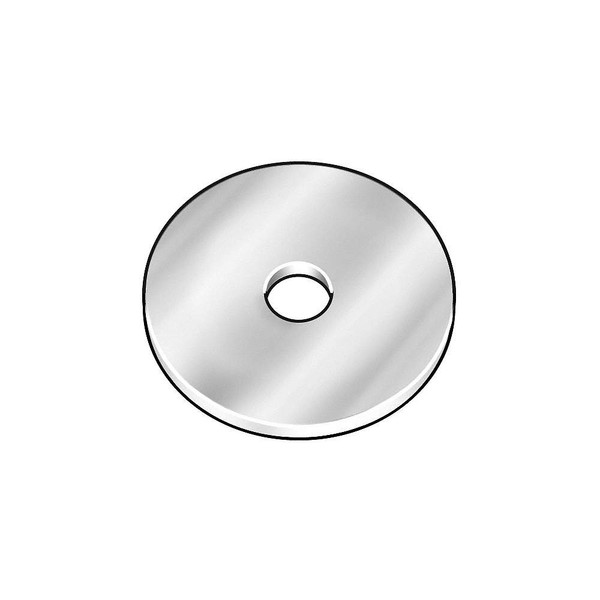 GRAINGER APPROVED Z0487 Fender Washer,3/8" Bolt,Steel,3" OD,PK5 PK 10