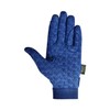 AK Cotton Grip Horse Riding Gloves AKRS-8485 (M, Navy)