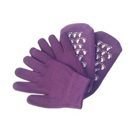 minkissy Spa Moisturizing Gloves Moisture Socks Spa Socks Gel Purple Foot Moisturizing Gel Socks