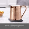 Houdini 24oz Hammered Bar Mug Copper, Copper Large Mug, Stainless