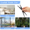 Double-Sided Cleaning Brush Set, 10 Pieces Nylon Cleaning Brushes with