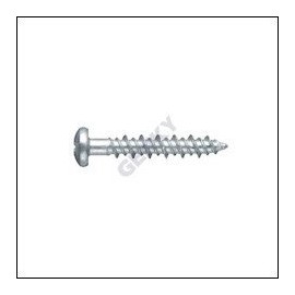 Sanko Techno PPV-432 P-less Anchor, Pot Head, Screw Diameter 0.2 x Length 1.3 inches (4 x 32 mm), Pack of 200