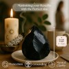 Anima Obsidian Crystal - Large 4-5 cm Jet Black Natural
