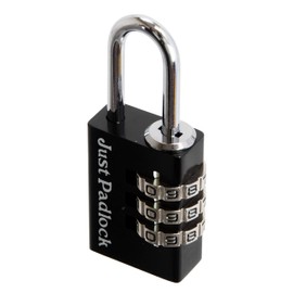 HIT JP-330 Adjustable Number Padlock, JP-330, Black