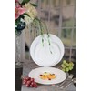 Premium Quality Heavyweight Plastic Plates China Like. Wedding and Party