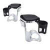 Kiawnia Rear Adjustable Passenger Armrests with Cup Holder Fit for