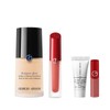 한정 디자이너 글로우 파운데이션  립 마에스트로 사틴 세트 Limited Designer Glow Foundation Lip Maestro Satin Set