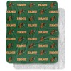 Florida A&M University Blanket, 50"x60" Logo Pattern, Silky Touch Sherpa