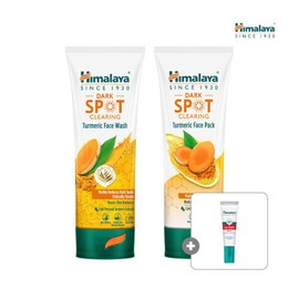 Himalaya Dark Spot Face Wash 100ml + Dark Spot Pack 100ml + (Mini Lip Balm 5g) / 히말라야 다크스팟 페이스 워시 100ml+다크스팟 팩 100ml + (미니립밤 5g)
