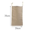 Reusable Bread Bags Made of Organic Linen, Pack of 5,