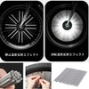 DERRON 自転車 スポーク リフレクター 反射チューブ クリップ ホイールリフレクター 取付け用 簡単取り付け DIY