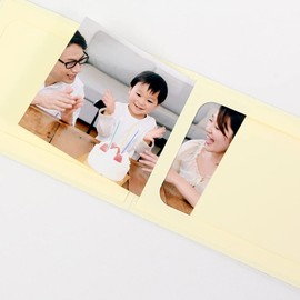 Yamadaya Latermat Store Plain Cover Photo Mount L Size (3.5 x 5.0 inches (89 x 127 mm) 2 Sides (With Envelopes, Message Card: Ivy) (Cream)