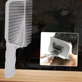 Men's Self-Cleaning Haircut Guide 2P Beauty Hair Cutting Comb Gray 2P 2ea