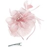 Bniksok Blush Pink Fascinator for Women Tea Party