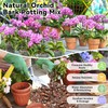 Riare 6QT Orchid Potting Mix, Natural Orchid Bark Potting Mix
