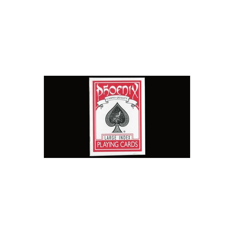 Boris Wild Marked Deck Phoenix Edition (Large Index), Magic Trick,