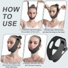 MKVZIYE V Face Masks, V-Shaped Chin Face Tightening Band, Suitable