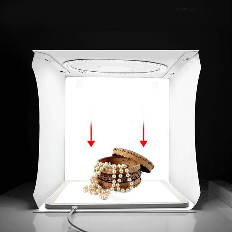 PULUZ Shadowless Lamp Panel Pad 22cm LED Photography Shadowless Bottom