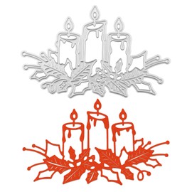 Die Cut for Card Making Candle Scrapbooking Embossing Album Craft Card Making Supplies Halloween Stamps and Dies for Cutting