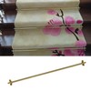 HIYOUGO 31" Stair Rods, Oval Finial Runner Rods for Fixed
