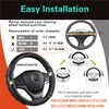 PINCTROT Large Size Steering Wheel Cover Great Grip with 3D